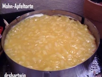 Rezept: Kuchen~Torte~Mohntorte mit Apfelhaube Bild Nr. 5 Kuchen~Torte~Mohntorte mit Apfelhaube - Rezept - Bild Nr. 5