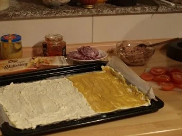 Rezept: Blätterteig Häppchen Blätterteig Häppchen - Rezept