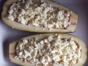 Rezept: Vegetarisches - gefüllte Auberginen Bild Nr. 3 Vegetarisches - gefüllte Auberginen - Rezept - Bild Nr. 3