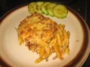 Fleisch: Nudel-Pilz-Hackauflauf! - Rezept
