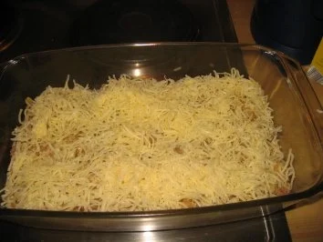 Rezept: Fleisch: Nudel-Pilz-Hackauflauf! Bild Nr. 3 Fleisch: Nudel-Pilz-Hackauflauf! - Rezept - Bild Nr. 3