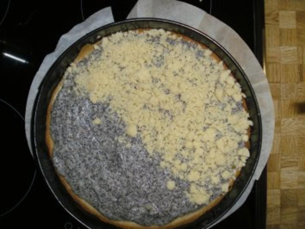 Mohnkuchen mit Stachelbeeren und Streusel - Rezept - Bild Nr. 11