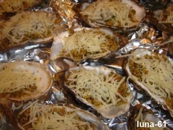 Rezept: AUSTERN GRATINIERT NACH LUNA'S ART Bild Nr. 9 AUSTERN GRATINIERT NACH LUNA'S ART - Rezept - Bild Nr. 9