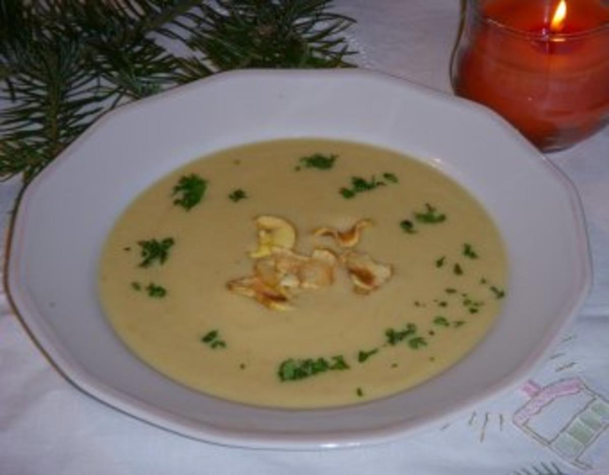 Pastinaken-Apfel-Suppe - Rezept mit Bild - kochbar.de
