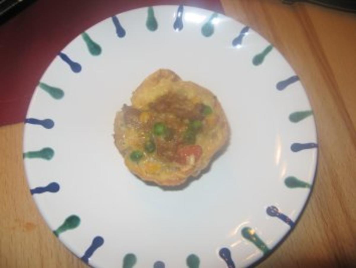 Bunte Hack-Muffins - Rezept mit Bild - kochbar.de