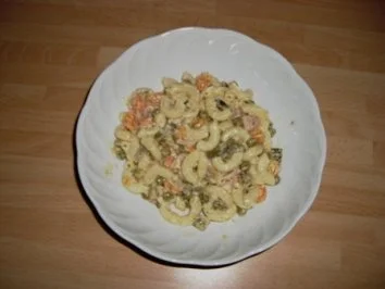 Nudelsalat mi Kassler - Rezept