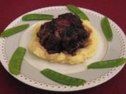 Rezept: Ochsenschwanz in Rotwein mit Trüffelkartoffelbrei Ochsenschwanz in Rotwein mit Trüffelkartoffelbrei - Rezept