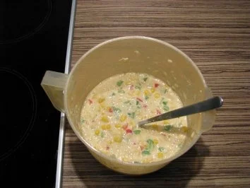 "HAUPTGERICHT" Panierte Schnitzel mit Kartoffel-Gemüse-Plätzchen - Rezept - Bild Nr. 2