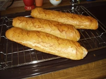 Weißbrotstangen zum Grillen - Rezept