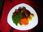 Weihnachtsmenue 24.12.09  Heiligabend  4.) Gang Hauptgericht - Rezept