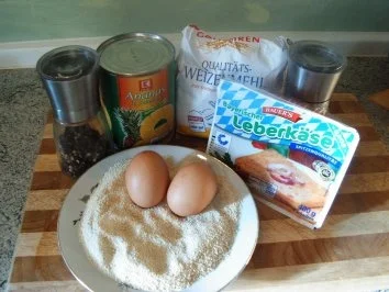 Fleischkäse mit versteckter Ananas - Rezept - Bild Nr. 2