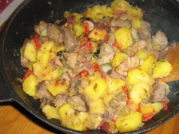 Filetstreifen mit Bratkartoffeln - Rezept - Bild Nr. 5