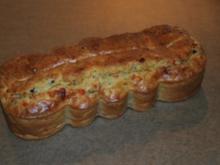 Paprika-Feta-Cake mit Oliven - Rezept