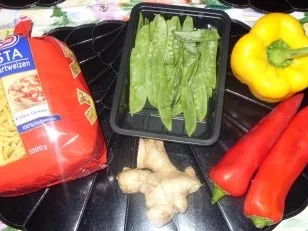 Buntes Sahne-Gemüse mit Nudeln - Rezept - Bild Nr. 2