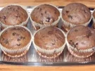 Kleingebäck - Heidelbeer-Muffins mit Schoko-Tröpfchen - Rezept
