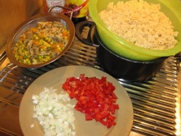 Rezept: Schneckeles Nudelsalat für Silvester Bild Nr. 3 Schneckeles Nudelsalat für Silvester - Rezept - Bild Nr. 3