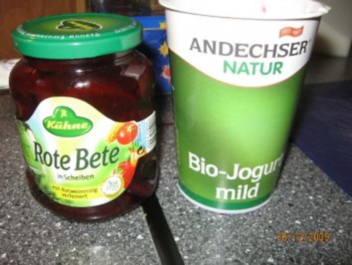Rote Bete Joghurtsoße Yogurtlu Pancar - Rezept - Bild Nr. 2