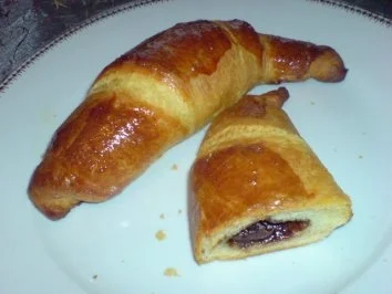 Rezept: Croissants - gefüllt mit Nussnougatcreme oder Milchreis Bild Nr. 18 Croissants - gefüllt mit Nussnougatcreme oder Milchreis - Rezept - Bild Nr. 18