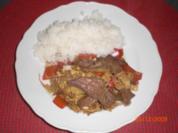 Chinesische Leber - Rezept