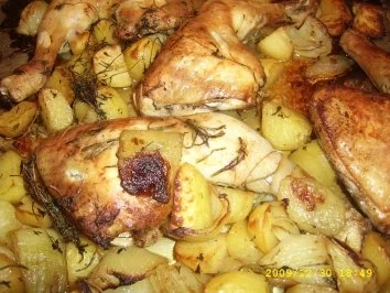 Brathähnchen aus der Wundertüte - Rezept