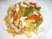  Schnelle scharfe bunte Pfanne - Rezept