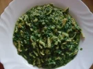 Spinat mit Tagliatelle - Rezept