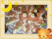 Canapés mit Räucherlachs - Rezept