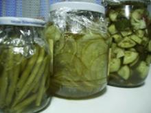 Saure Gurken - Salzgurken - Pickles - Rezept