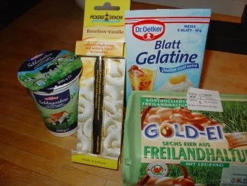 Meine Bayrisch Creme auf Himbeerspiegel - Rezept - Bild Nr. 2