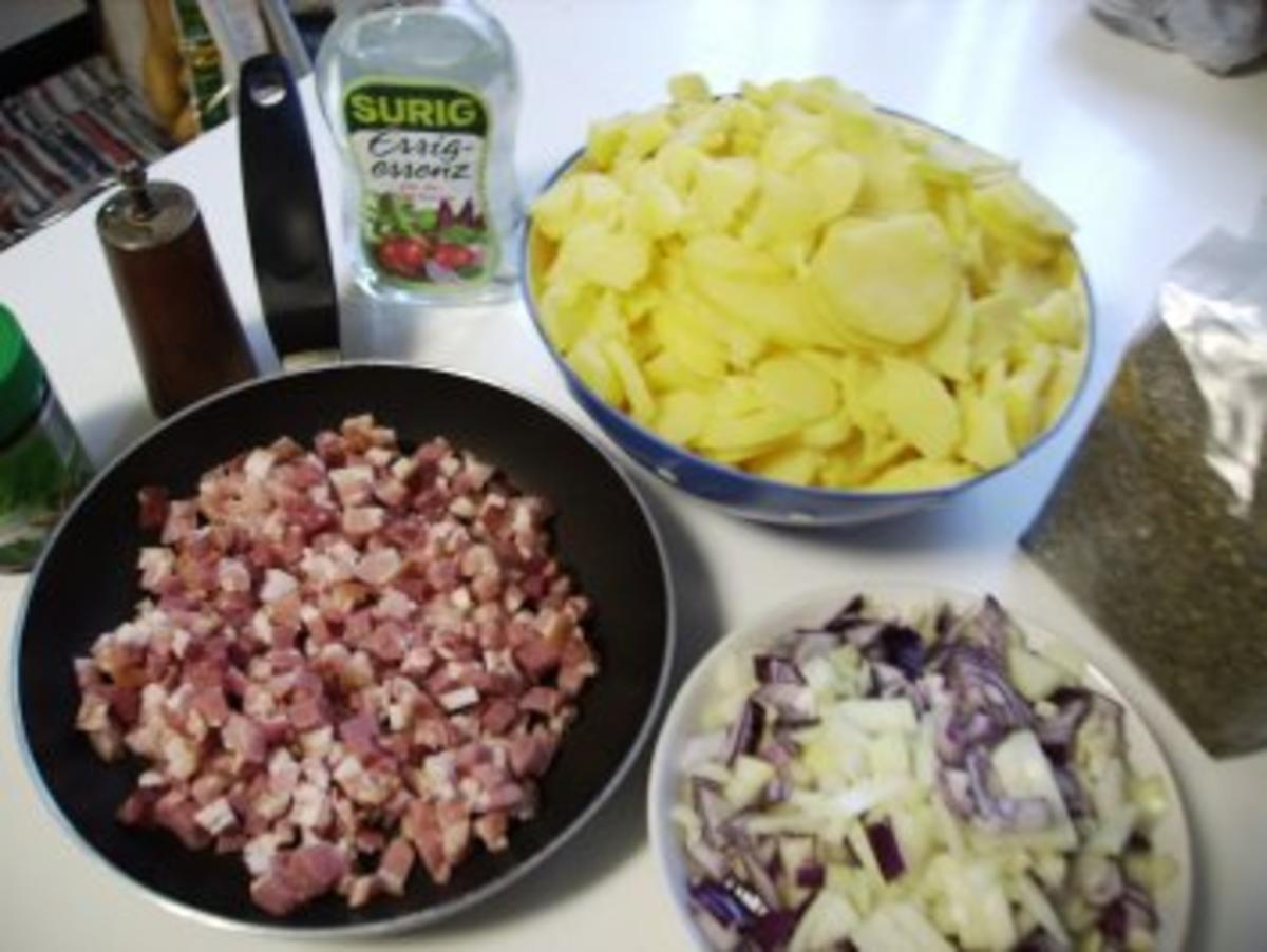 Kartoffelsalat karo einfach - Rezept