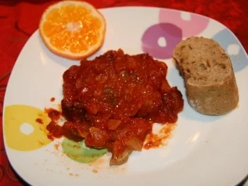 Schnitzelchen in Taco-Soße - Rezept