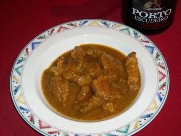 Putengeschnetzeltes in Portweinsauce - Rezept