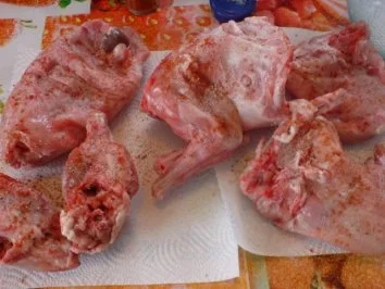 Geschmortes Kaninchen in Weißweinsoße - Rezept - Bild Nr. 7