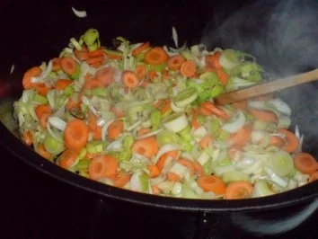 Geschmortes Kaninchen in Weißweinsoße - Rezept - Bild Nr. 8