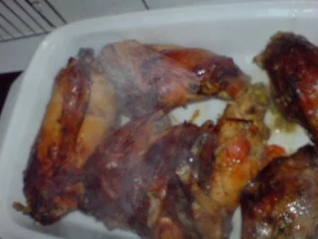 Geschmortes Kaninchen in Weißweinsoße - Rezept - Bild Nr. 14