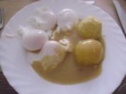 Verlorene Eier mit  Senfsoße Nr. 2 - Rezept