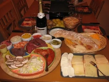 Rezept: Raclette- Buffet Raclette- Buffet - Rezept