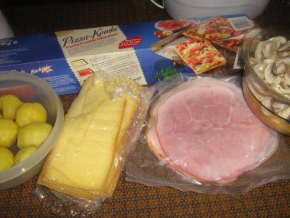 Raclette - Pizza - Rezept - Bild Nr. 2