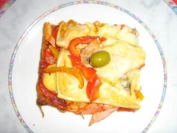 Rezept: Raclette - Pizza Raclette - Pizza - Rezept