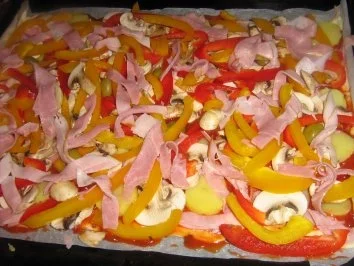 Rezept: Raclette - Pizza Bild Nr. 4 Raclette - Pizza - Rezept - Bild Nr. 4
