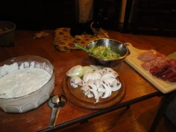 Essen auf dem heißen Stein               (Bilder sind hochgeladen) - Rezept - Bild Nr. 3