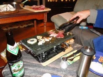 Essen auf dem heißen Stein               (Bilder sind hochgeladen) - Rezept - Bild Nr. 4