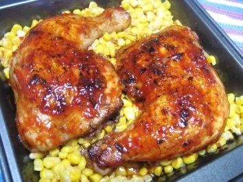 Rezept: Hähnchenkeulen "mexikanisch" ... Bild Nr. 4 Hähnchenkeulen "mexikanisch" ... - Rezept - Bild Nr. 4