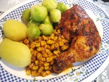 Rezept: Hähnchenkeulen "mexikanisch" ... Bild Nr. 5 Hähnchenkeulen "mexikanisch" ... - Rezept - Bild Nr. 5