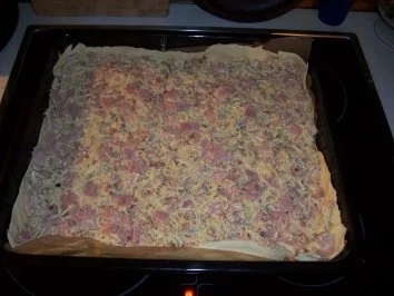 Kuchen pikant...Käse-Schinken-Kuchen - Rezept - Bild Nr. 4