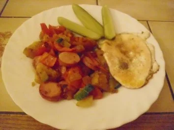 Rezept: Resteverwertung am 01.01.10 zum Abendbrot Resteverwertung am 01.01.10 zum Abendbrot - Rezept