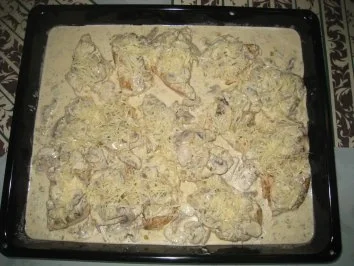 Rezept: Putenschnitzel vom Blech Bild Nr. 2 Putenschnitzel vom Blech - Rezept - Bild Nr. 2