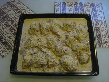 Rezept: Putenschnitzel vom Blech Bild Nr. 3 Putenschnitzel vom Blech - Rezept - Bild Nr. 3