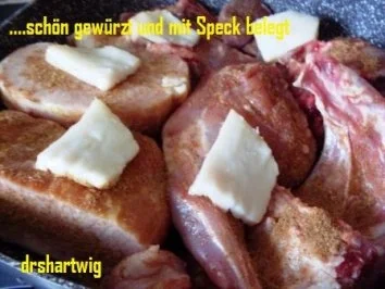 Rezept: Braten~Kaninchenbraten Bild Nr. 4 Braten~Kaninchenbraten - Rezept - Bild Nr. 4