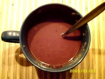 Heiße Schokii: "orange sacrifise" - Rezept